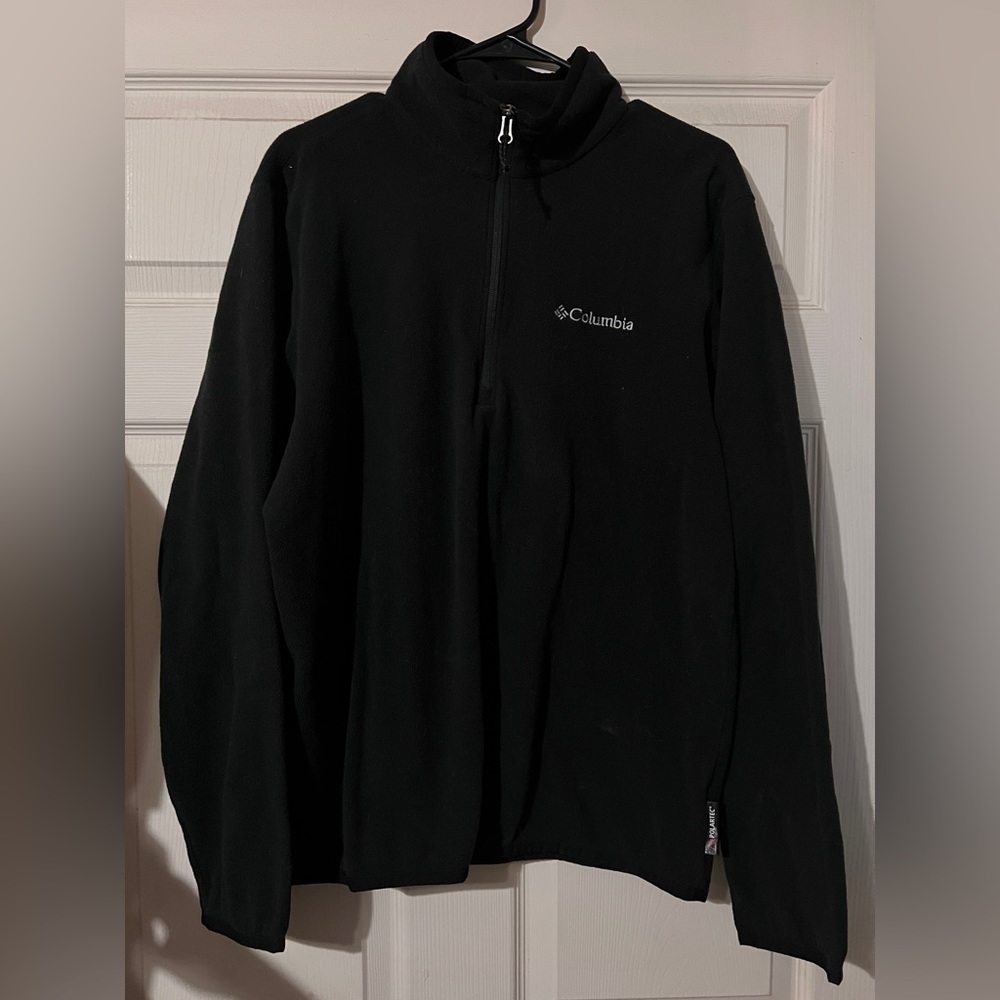 Black Columbia Women’s Fleece Pull-over - size medium